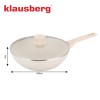 Patelnia głęboka wok Klausberg KB-7991 (28 cm)