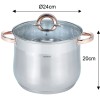 Garnek gastronomiczny Klausberg KB-7793 (8,6 l, 24 cm)