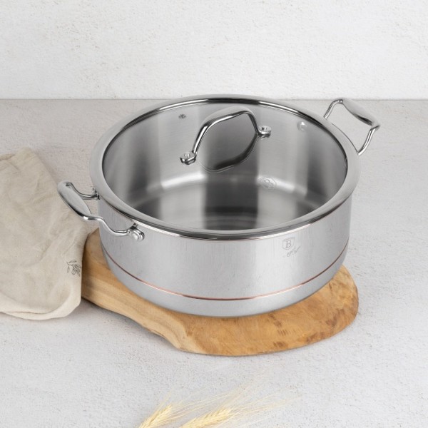 Garnek z pokrywką Berlinger haus BH-8816 (28 cm)