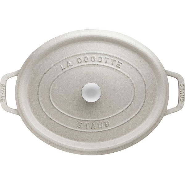 Чавунний горщик STAUB LA COCOTTE овальний 5,5 л, трюфель