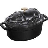 Чавунний горщик STAUB SPECIAL COCOTTE овальний, 1 л, чорний