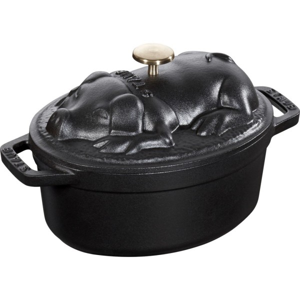 Garnek żeliwny Staub SPECIAL COCOTTE (1 l, czarny)