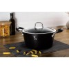 ТИТАНОВА КАСТРУЛЯ 20 см 2,5 л BERLINGER HAUS ЧОРНА ПРОФЕСІЙНА ЛІНІЯ BH-6122
