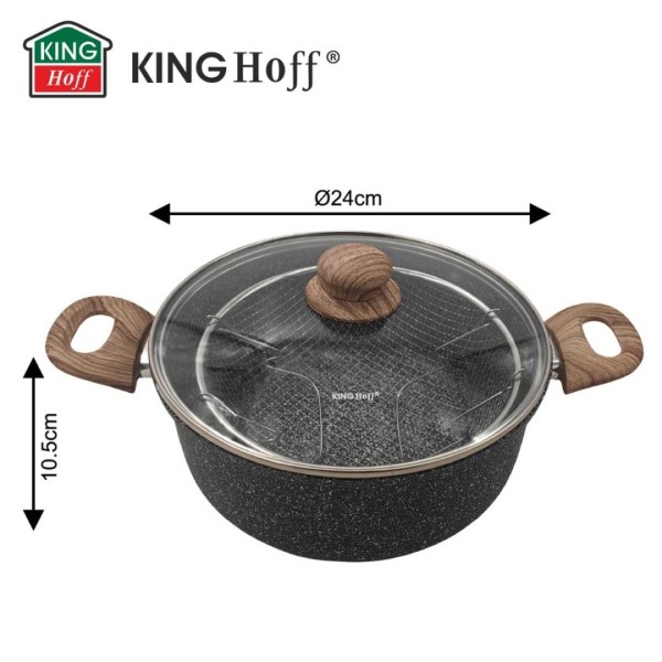 Garnek tradycyjny Kinghoff KH-1985 (4 l)