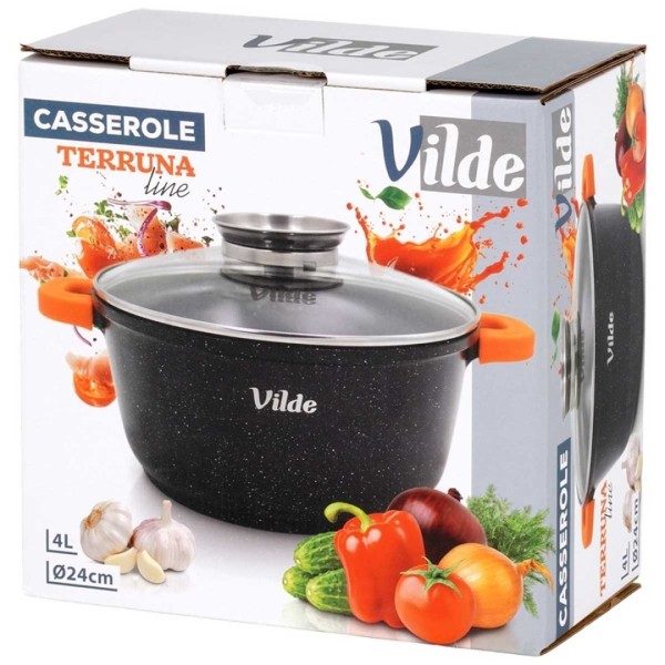 Garnek tradycyjny VILDE TERRUNA 199105 (4 l, 24 cm)