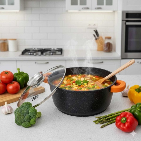 Garnek tradycyjny VILDE TERRUNA 199105 (4 l, 24 cm)