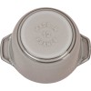 STAUB LA COCOTTE Маленький круглий горщик 725 мл, графітовий