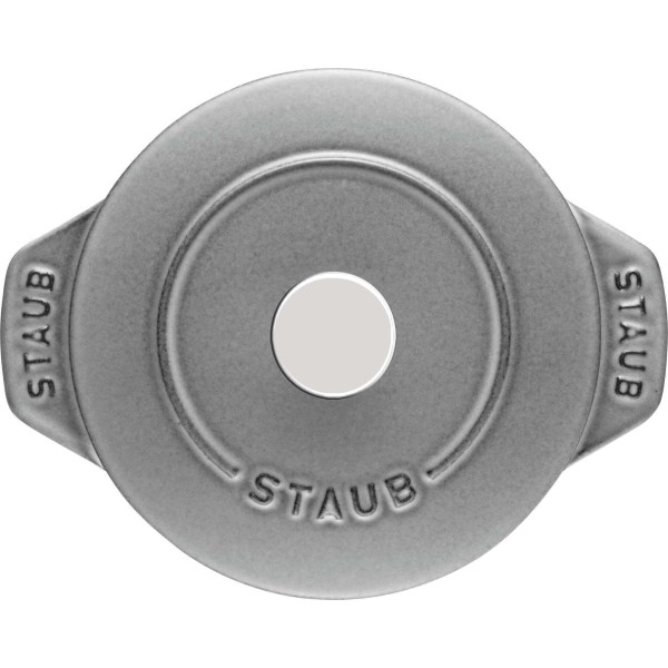 STAUB LA COCOTTE Маленький круглий горщик 725 мл, графітовий