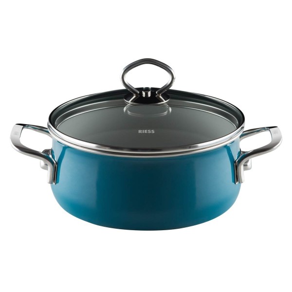 Garnek niski Riess Aquamarin (24 cm)