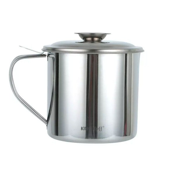 КОНТЕЙНЕР ДЛЯ ОЛИВИ 1,2 Л З ФІЛЬТРОМ-СІТКОМ KINGHOFF KH-1726