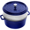STAUB LA COCOTTE Кругла чавунна каструля зі вставкою 5,2 л, синя
