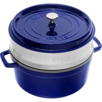 Garnek żeliwny Staub LA COCOTTE (5,2 l, niebieski)