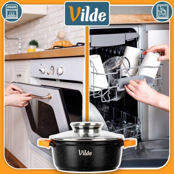 Garnek tradycyjny VILDE TERRUNA 199104 (2,1 l, 20 cm)