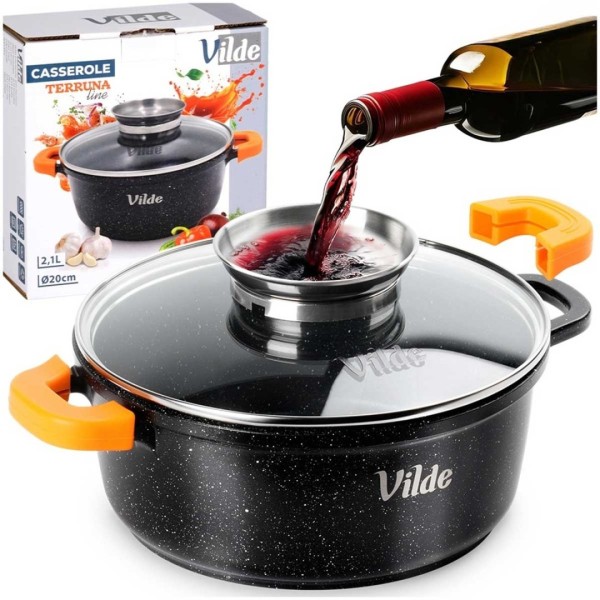 Garnek tradycyjny VILDE TERRUNA 199104 (2,1 l, 20 cm)