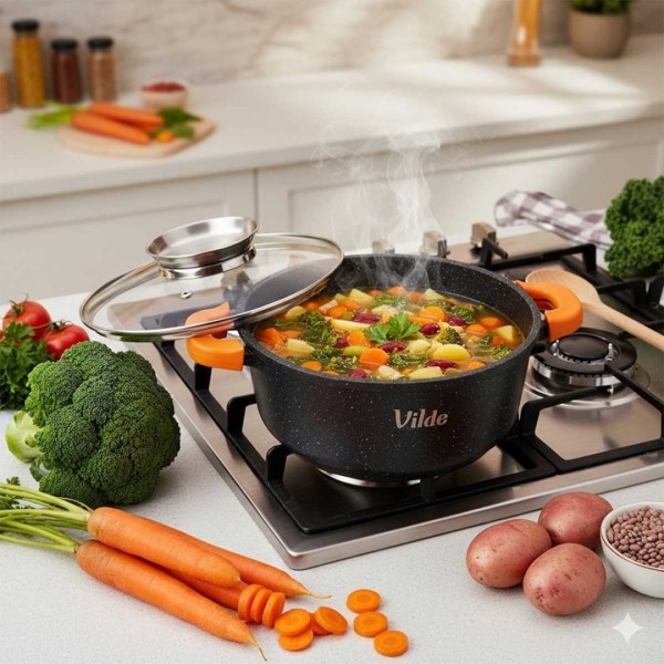 Garnek tradycyjny VILDE TERRUNA 199104 (2,1 l, 20 cm)