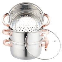 ПАРОВАРА НАБІР ДЛЯ ПРИГОТУВАННЯ НА ПАРУ 18 СМ 4 ЕЛЕМЕНТИ KLAUSBERG KB-7726