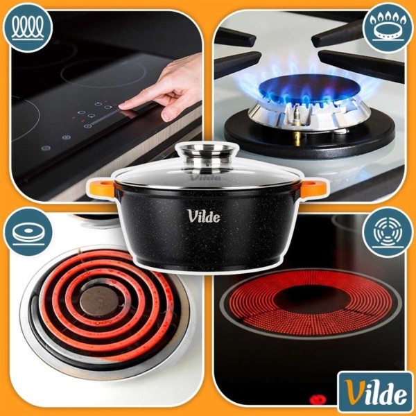 Garnek tradycyjny VILDE TERRUNA 199106 (5,8 l, 28 cm)