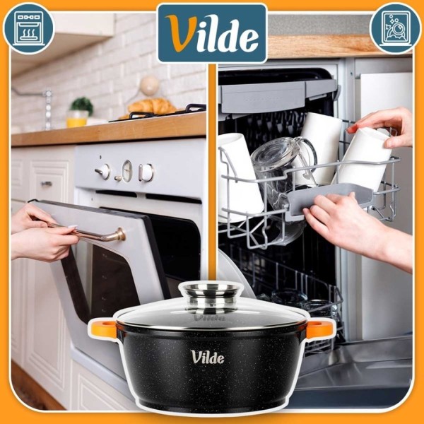 Garnek tradycyjny VILDE TERRUNA 199106 (5,8 l, 28 cm)