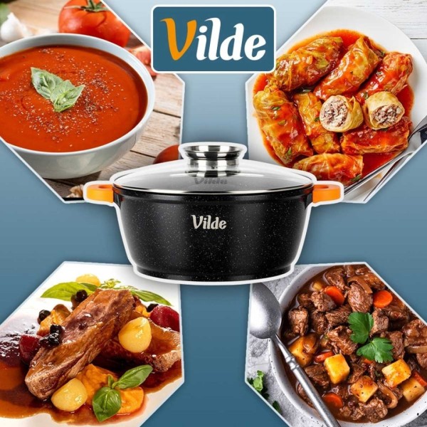 Garnek tradycyjny VILDE TERRUNA 199106 (5,8 l, 28 cm)