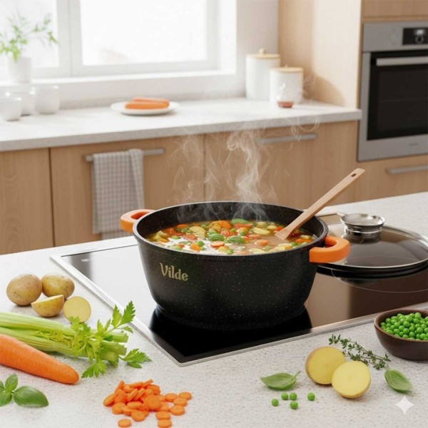 Garnek tradycyjny VILDE TERRUNA 199106 (5,8 l, 28 cm)