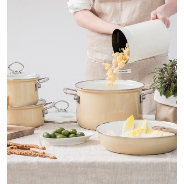 RIESS - Висока каструля з кришкою 4,0 л 20 см Аворіо