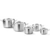 Каструля Kitchen Line середнього розміру з кришкою, діаметр 9,5 л, 280 x 155 мм - Hendi 836408