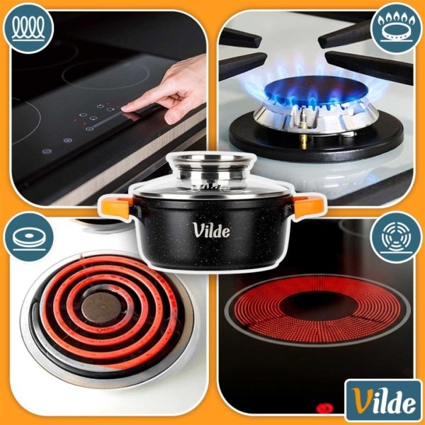 Garnek tradycyjny VILDE TERRUNA 199103 (1,2 l, 16 cm)