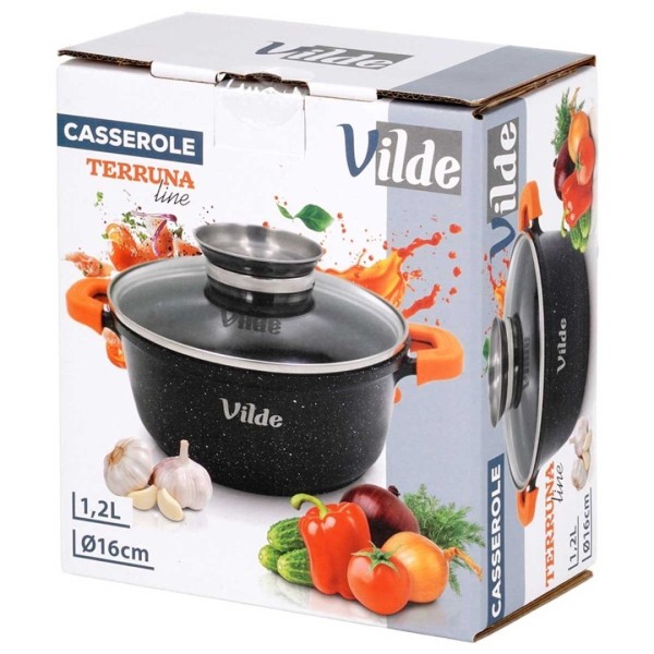 Garnek tradycyjny VILDE TERRUNA 199103 (1,2 l, 16 cm)