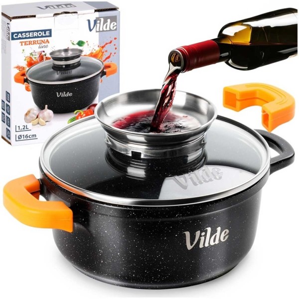 Garnek tradycyjny VILDE TERRUNA 199103 (1,2 l, 16 cm)