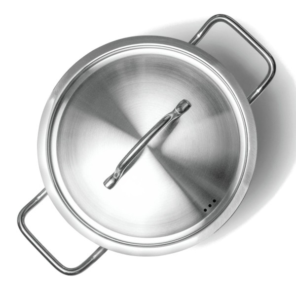 Висока каструля Profi Line з кришкою, сендвіч-дно, 6 л, діаметр 200 x 190 см - Hendi 832202