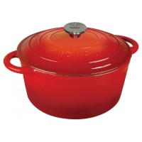 Чавунна каструля емальована 4,0 л 24 см KINGHOFF KH-1529