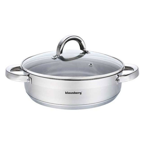Garnek niski Klausberg KB-7172 (3,6 l, 24 cm)