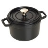 STAUB LA COCOTTE Кругла чавунна каструля 1,2 л, чорна