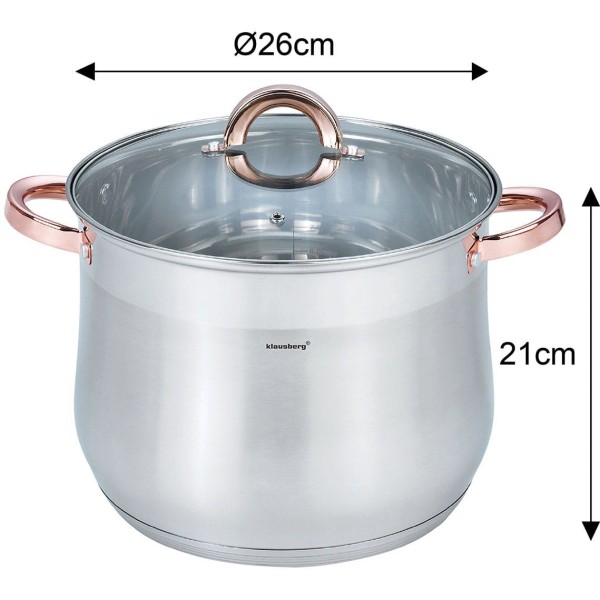 Garnek gastronomiczny Klausberg KB-7794 (10,7 l)