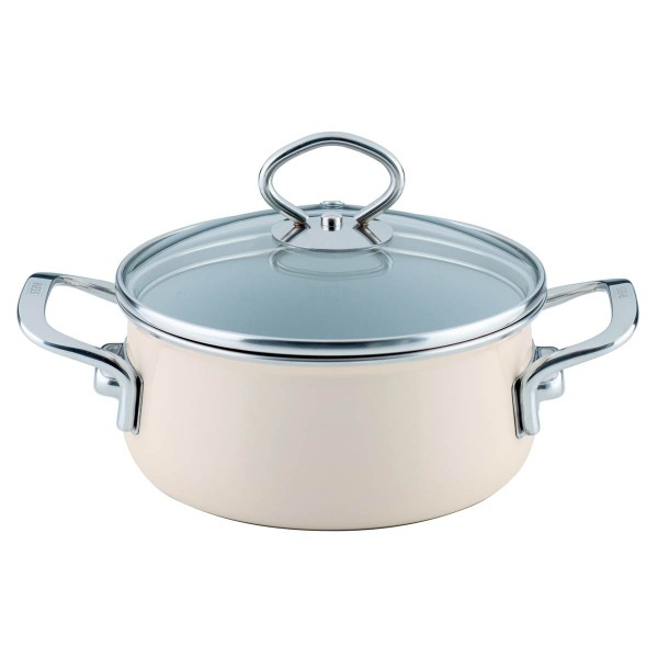 Garnek niski Riess Avorio (1,0 l, 16 cm)