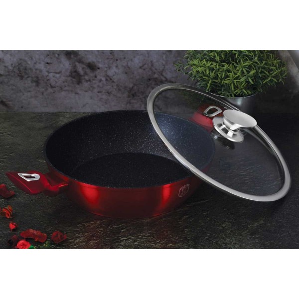 Каструля 3,8 л 28 см Berlinger Haus Metallic Bordough Line BH-1263