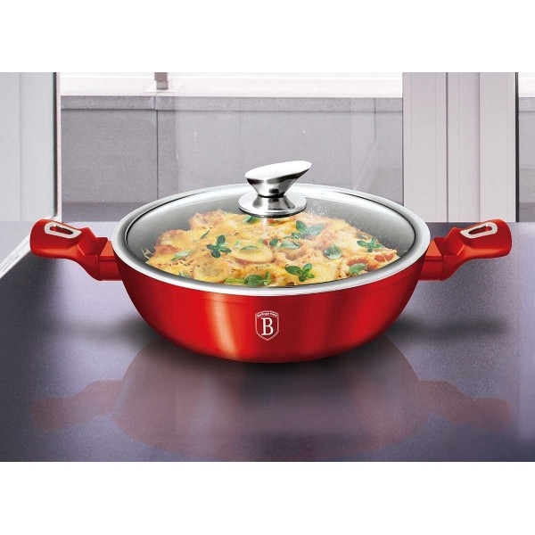 Каструля 3,8 л 28 см Berlinger Haus Metallic Bordough Line BH-1263