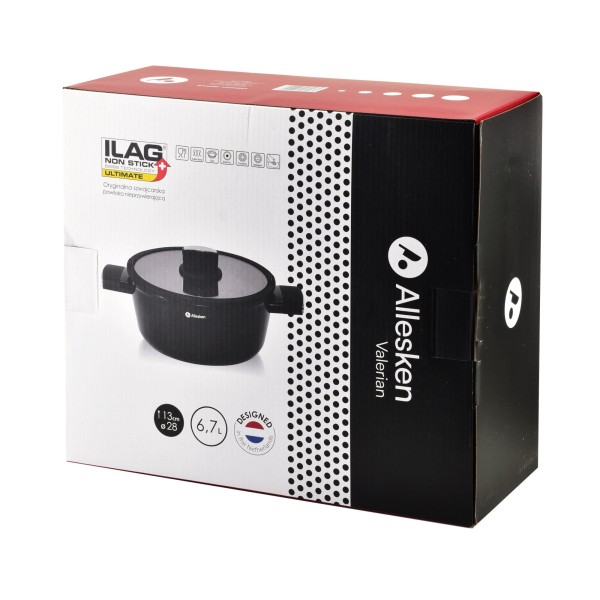 ВАЛЕРІАНА Горщик 28xh13смALLESKEN 6.7L ILAG ULTIMATE