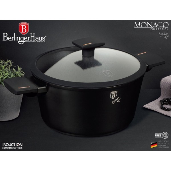 ТИТАНОВИЙ ГОРЩИК 24 см BERLINGER HAUS BH-7087 МОНАКО