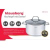 Каструля 5,9 л / 24 см Klausberg Premium 18/10 KB-7214