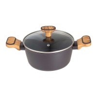 КАСТРУЛЯ BERGNER BG-56036 НА ВУГІЛЛІ 20 СМ З КРИШКОЮ