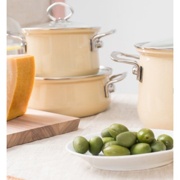 Garnek wysoki Riess Avorio 2,0 (16 cm)