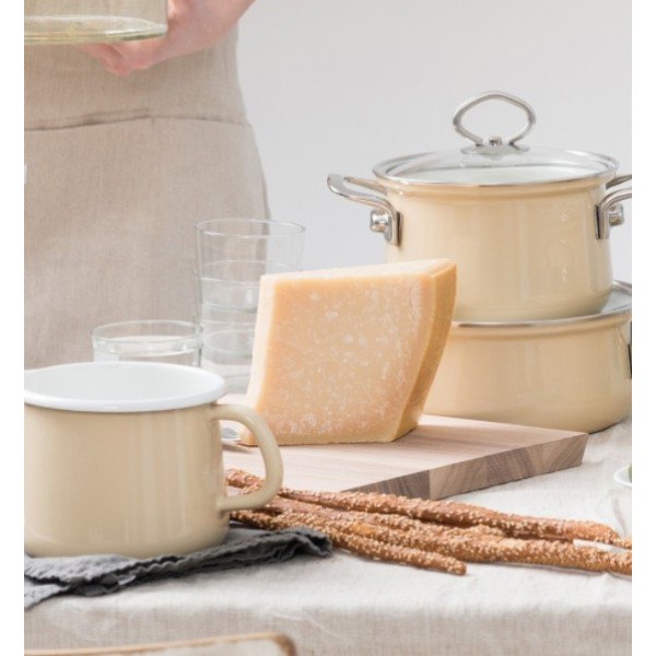 Garnek wysoki Riess Avorio 2,0 (16 cm)