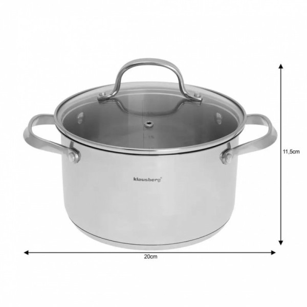 Garnek tradycyjny Klausberg KB-7213 (3,3 l)