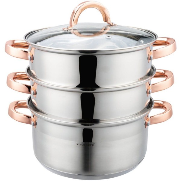 Zestaw garnków parowych Klausberg KB-7732 (22 cm, 4 el.)