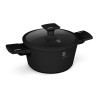 Каструля з кришкою 20 см | BerlingerHaus BH-8187 Матово-чорний