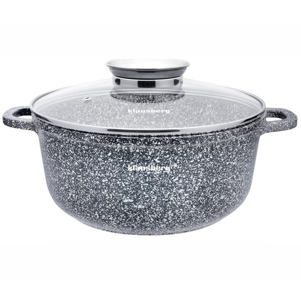 Garnek z powłoką marmurową Klausberg KB-7521 (3.3 l, 22 cm)
