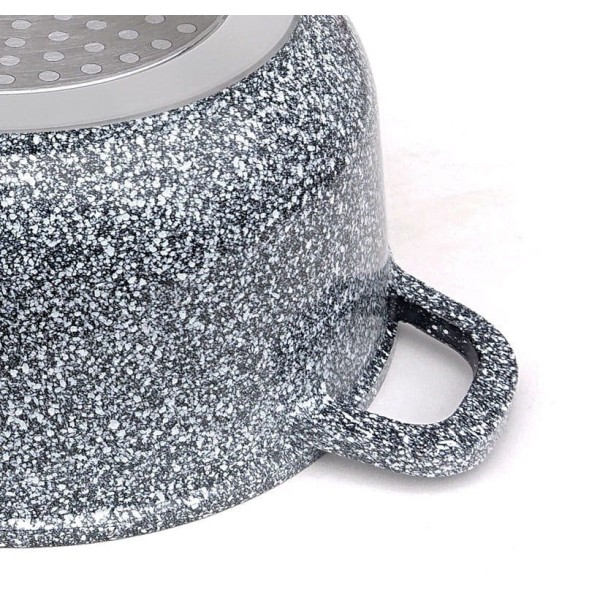 Garnek z powłoką marmurową Klausberg KB-7521 (3.3 l, 22 cm)