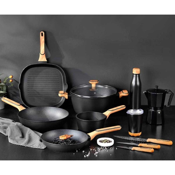 Garnek tradycyjny Bergner BG-56038 (28 cm)