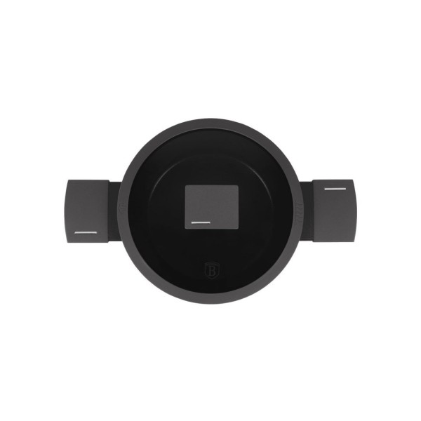 ТИТАНОВА КАСТРУЛЯ З КРИШКОЮ 20 СМ 2,5 Л BERLINGER HAUS АНТРАЦИТ BH-8130